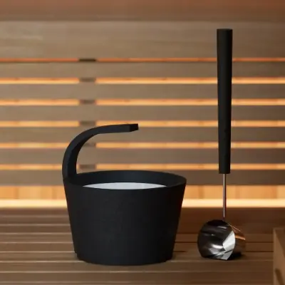 Sauna pails and ladles