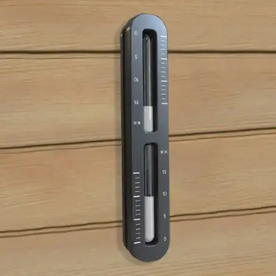 Sauna clocks and sand timers